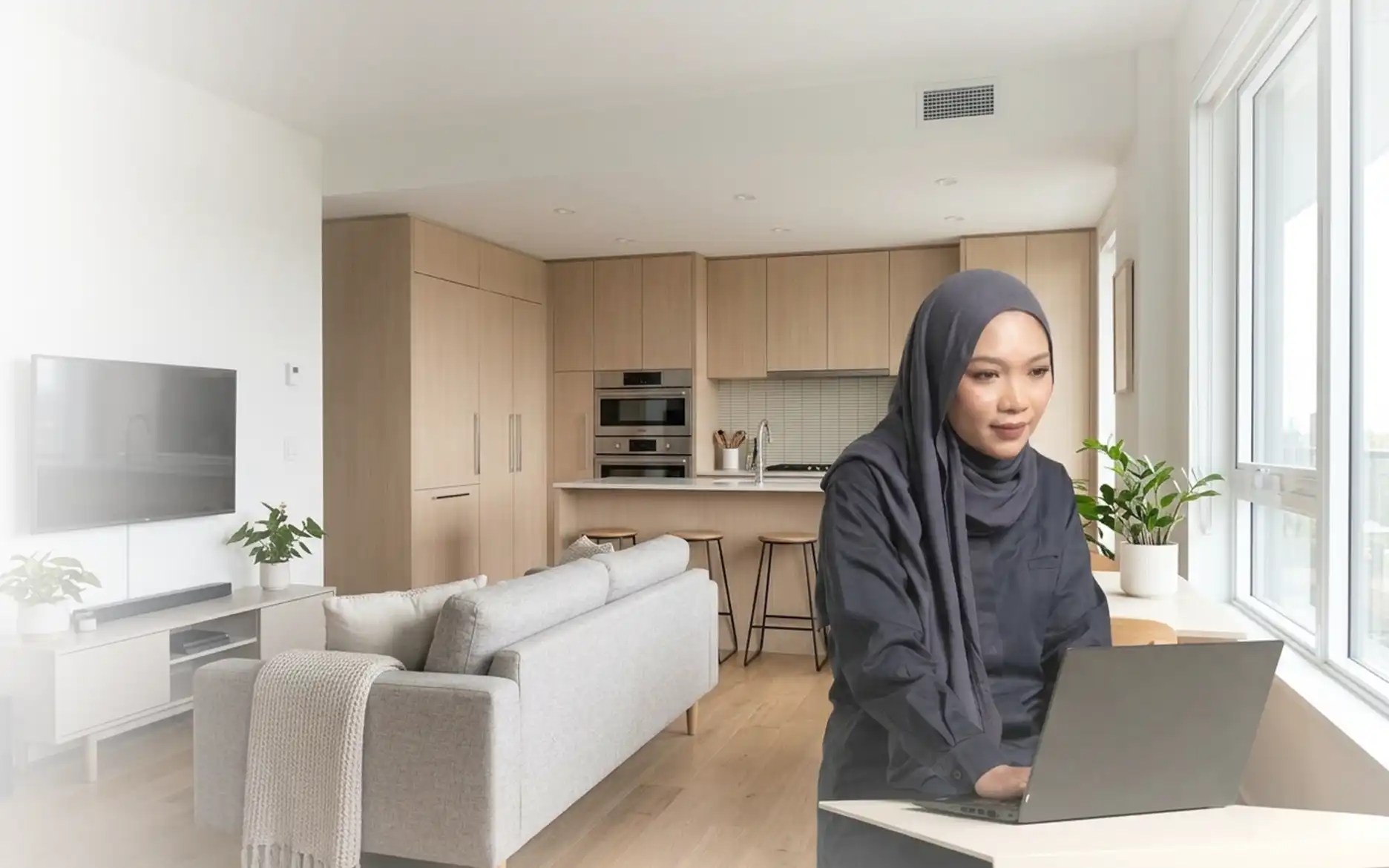 Bekerja dari rumah dengan koneksi InaLite