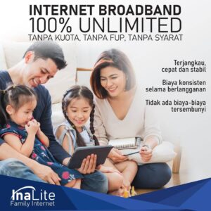 Internet SandyaNet InaLite Family - Berapa Mbps Kebutuhan Bandwidth Kamu